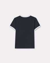 'Boke Flower 2.0' embroidered rib T-shirt