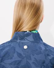 'KENZO Peonies' kimono jacket in jacquard cotton linen