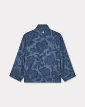 'KENZO Peonies' kimono jacket in jacquard cotton linen