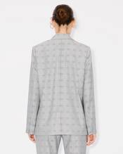 'KENZO Weave' kimono blazer in jacquard wool