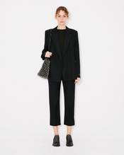 Kimono blazer in virgin wool