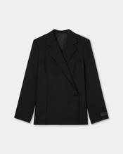 Kimono blazer in virgin wool