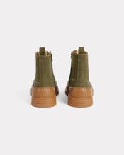 'KENZO-Gobi' lace-up boots in canvas