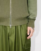 'Boke Flower 2.0' zipped cardigan in cotton and wool