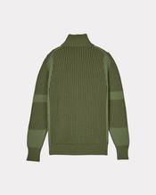 'Boke Flower 2.0' zipped cardigan in cotton and wool