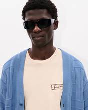 'KENZO Weave' embroidered cardigan in cotton