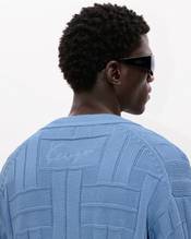 'KENZO Weave' embroidered cardigan in cotton