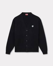 'KENZO Happy Tiger' embroidered cardigan in merino wool