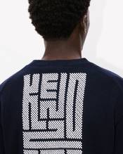 'KENZO Kamon' embroidered cardigan in wool and cotton
