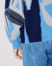 'KENZO Chiku-Rin Camo' embroidered cardigan in cotton and wool