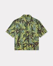 'KENZO Chiku-Rin Camo' hawaiian short sleeve shirt
