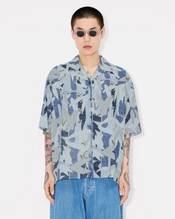 'KENZO Chiku-Rin Camo' hawaiian short sleeve shirt