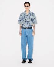 'KENZO Chiku-Rin Camo' hawaiian short sleeve shirt