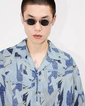 'KENZO Chiku-Rin Camo' hawaiian short sleeve shirt
