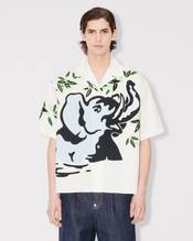 'Kenzo Jungle Elephant' hawaiian shirt in cotton