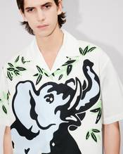 'Kenzo Jungle Elephant' hawaiian shirt in cotton