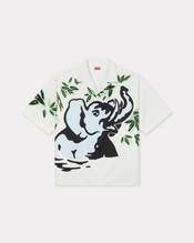 'Kenzo Jungle Elephant' hawaiian shirt in cotton