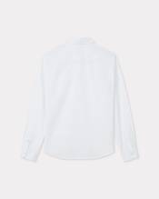 'KENZO Weave' slim shirt in cotton jacquard