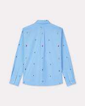 'KENZO by Verdy' casual embroidered shirt in cotton