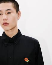'KENZO Pop' casual embroidered poplin shirt