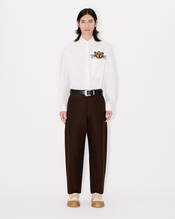 'KENZO Happy Tiger' casual shirt in poplin cotton