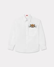 'KENZO Happy Tiger' casual shirt in poplin cotton