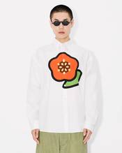 'KENZO Pop' printed casual poplin shirt