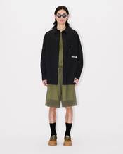 'Boke Flower 2.0' oversized shirt in technical cotton