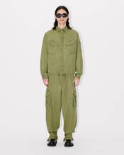 Workwear overshirt in cotton