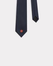 'Boke Flower' silk tie
