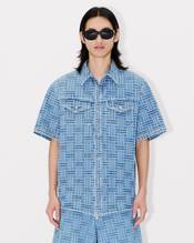 'KENZO Weave' shirt in japanese denim