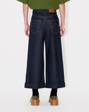 Three quarter buggy jeans in japanese denim