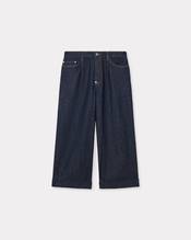 Three quarter buggy jeans in japanese denim