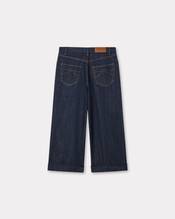 Three quarter buggy jeans in japanese denim