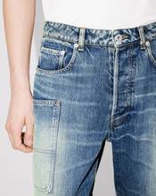 Cargo monkey fit jeans in japanese denim
