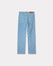 'KENZO Weave' BOTAN loose jeans in japanese denim