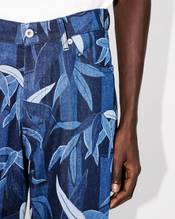 'KENZO Chiku-rin camo' BOTAN loose jeans in japanese denim
