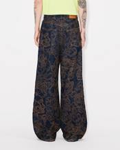 'KENZO by Verdy' embroidered buggy jeans in japanese denim