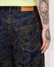'KENZO by Verdy' embroidered buggy jeans in japanese denim