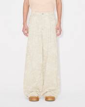 'KENZO by Verdy' embroidered buggy jeans in japanese denim