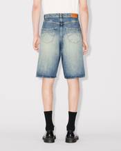 Straight short in japanese denim
