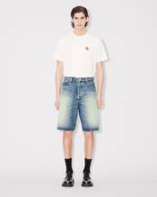 Straight short in japanese denim
