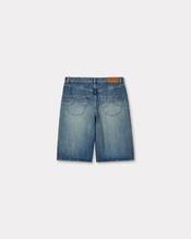 Straight short in japanese denim
