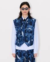 'KENZO Chiku-Rin Camo' kimono gilet