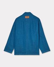 Kimono jacket in japanese linen denim