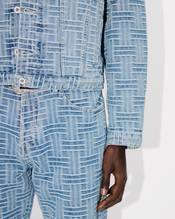 'KENZO Weave' trucker jacket in japanese denim