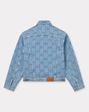 'KENZO Weave' trucker jacket in japanese denim