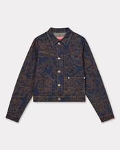 'KENZO by Verdy' embroidered trucker jacket in japanese denim