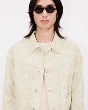 'KENZO by Verdy' embroidered trucker jacket in japanese denim