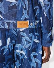 'KENZO Chiku-rin camo' zipped trucker jacket in japanese denim